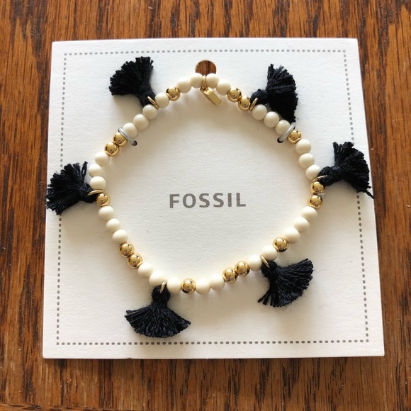 Fossil Jewelry - Tassel Fossil bracelet